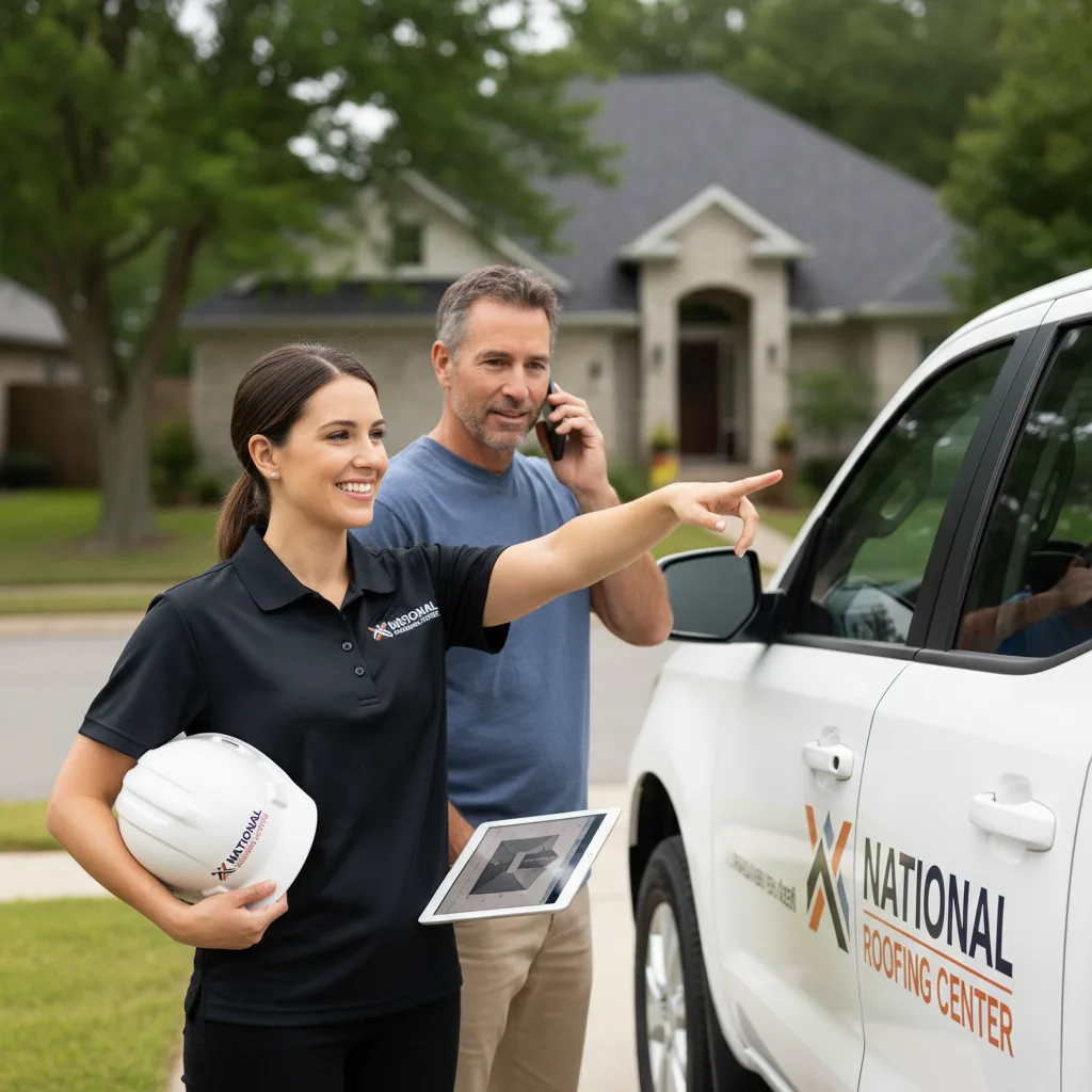 National Roofing Center customer support in Roebling